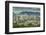 View of Vancouver skyline as viewed from Mount Pleasant District, Vancouver, British Columbia, Cana-Frank Fell-Framed Photographic Print