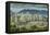 View of Vancouver skyline as viewed from Mount Pleasant District, Vancouver, British Columbia, Cana-Frank Fell-Framed Premier Image Canvas