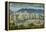 View of Vancouver skyline as viewed from Mount Pleasant District, Vancouver, British Columbia, Cana-Frank Fell-Framed Premier Image Canvas