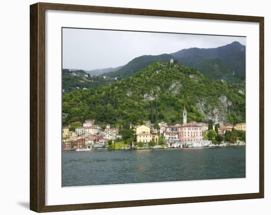 View of Varenna, Lake Como, Lombardy, Italian Lakes, Italy, Europe-Peter Barritt-Framed Photographic Print