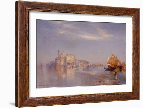 View of Venice, 1892 by Thomas Moran-Thomas Moran-Framed Giclee Print