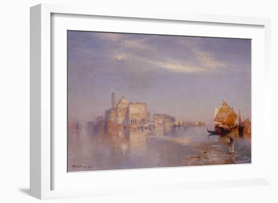 View of Venice, 1892 by Thomas Moran-Thomas Moran-Framed Giclee Print