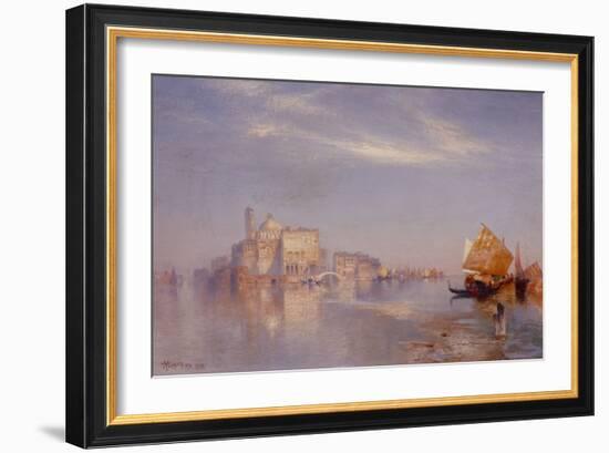 View of Venice, 1892 by Thomas Moran-Thomas Moran-Framed Giclee Print