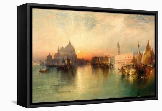 View of Venice, 1895-Thomas Moran-Framed Premier Image Canvas