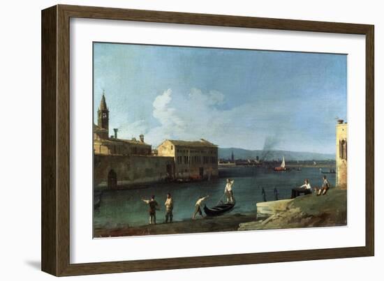 View of Venice, 18th Century-Canaletto-Framed Giclee Print