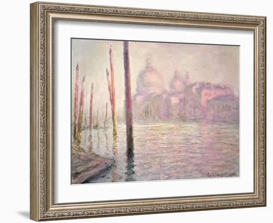 View of Venice, 1908-Claude Monet-Framed Giclee Print