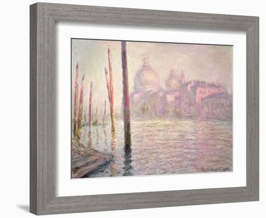 View of Venice, 1908-Claude Monet-Framed Giclee Print