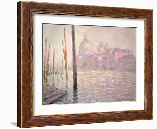 View of Venice, 1908-Claude Monet-Framed Giclee Print