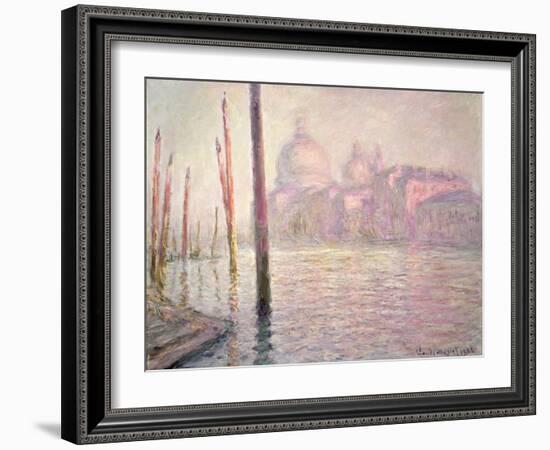 View of Venice, 1908-Claude Monet-Framed Giclee Print