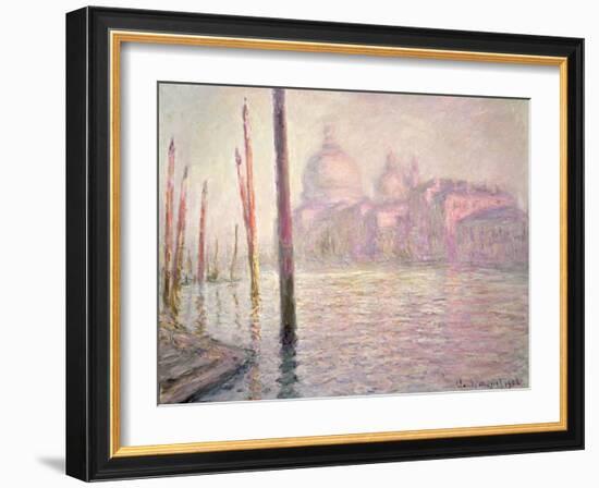 View of Venice, 1908-Claude Monet-Framed Giclee Print