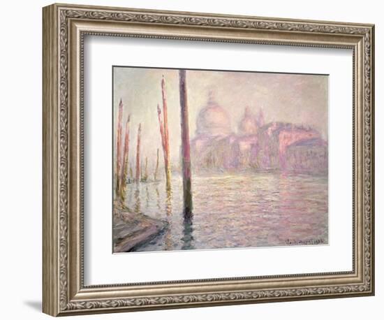 View of Venice, 1908-Claude Monet-Framed Giclee Print