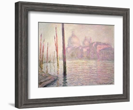 View of Venice, 1908-Claude Monet-Framed Giclee Print