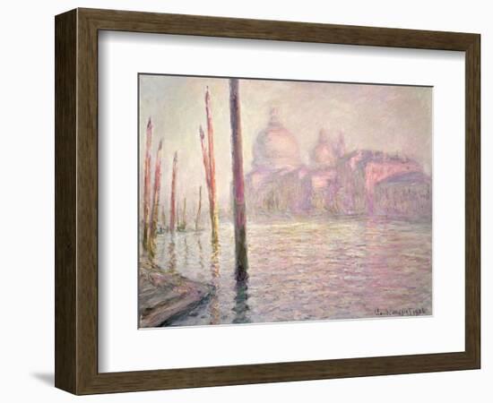 View of Venice, 1908-Claude Monet-Framed Giclee Print