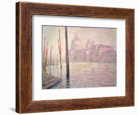 View of Venice, 1908-Claude Monet-Framed Giclee Print