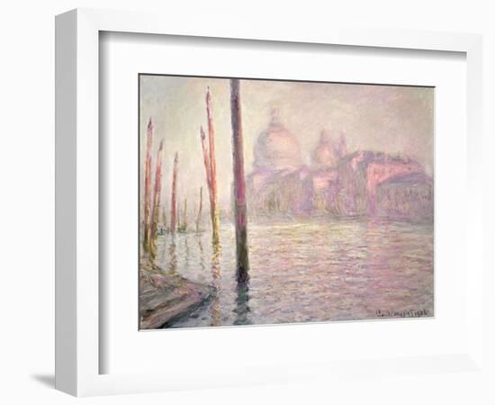 View of Venice, 1908-Claude Monet-Framed Giclee Print