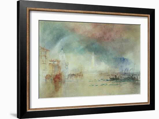 View of Venice from La Giudecca-J. M. W. Turner-Framed Giclee Print
