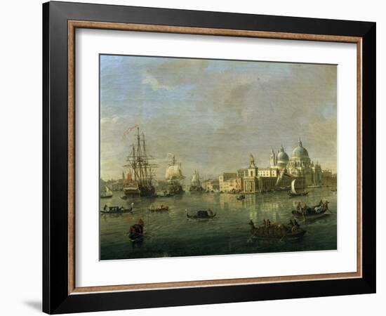 View of Venice with Giudecca and Customs House-Gaspar van Wittel-Framed Giclee Print