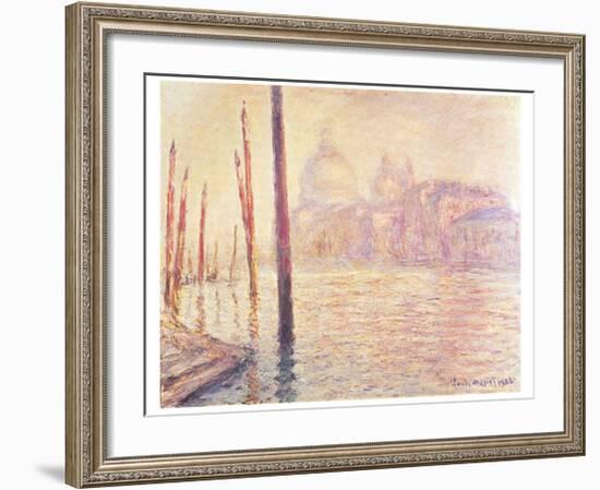 View of Venice-Claude Monet-Framed Art Print