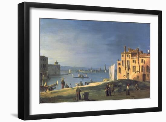 View of Venice-Canaletto-Framed Giclee Print