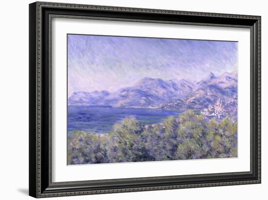 View of Ventimiglia, 1884-Claude Monet-Framed Giclee Print