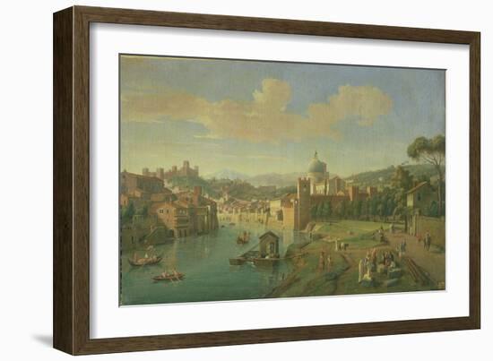 View of Verona-Vanvitelli (Gaspar van Wittel)-Framed Giclee Print