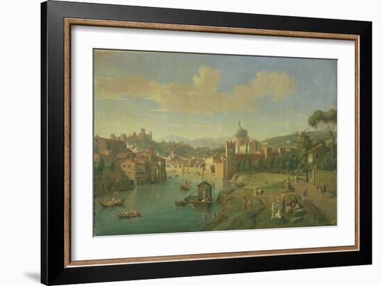 View of Verona-Vanvitelli (Gaspar van Wittel)-Framed Giclee Print