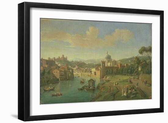 View of Verona-Vanvitelli (Gaspar van Wittel)-Framed Giclee Print