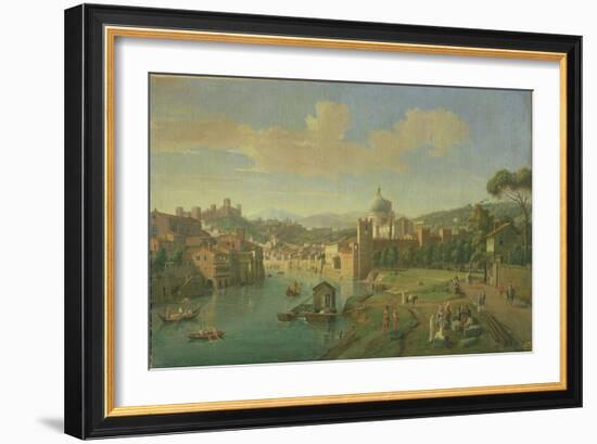 View of Verona-Vanvitelli (Gaspar van Wittel)-Framed Giclee Print