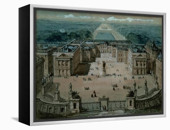 View of Versailles-Luigi Loir-Framed Premier Image Canvas