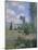 View of Vetheuil-Claude Monet-Mounted Art Print