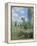 View of Vétheuil-Claude Monet-Framed Premier Image Canvas