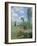 View of Vétheuil-Claude Monet-Framed Giclee Print