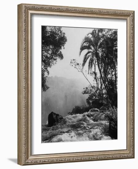 View of Victoria Falls-James Burke-Framed Photographic Print