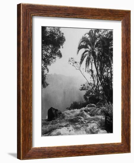 View of Victoria Falls-James Burke-Framed Photographic Print