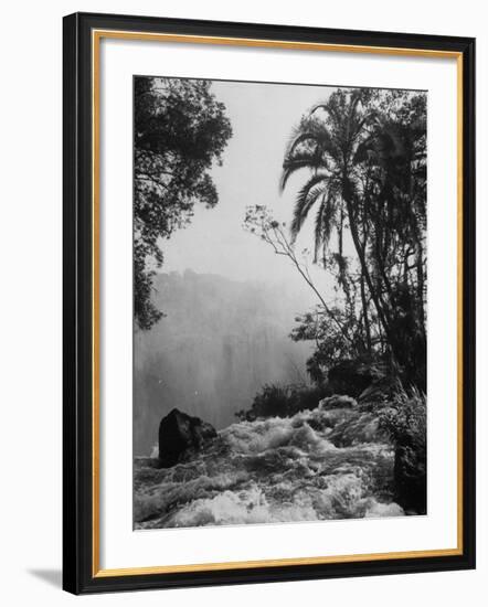 View of Victoria Falls-James Burke-Framed Photographic Print