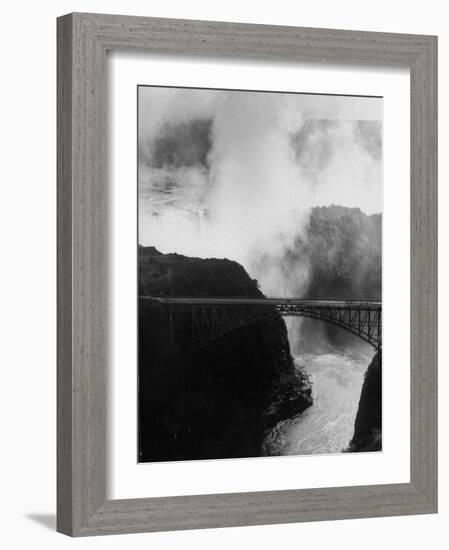 View of Victoria Falls-null-Framed Photographic Print