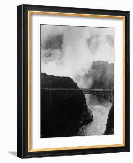 View of Victoria Falls-null-Framed Photographic Print