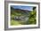 View of vineyards and River Moselle, Bernkastel-Kues, Rhineland-Palatinate, Germany, Europe-Ian Trower-Framed Photographic Print