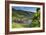 View of vineyards and River Moselle, Bernkastel-Kues, Rhineland-Palatinate, Germany, Europe-Ian Trower-Framed Photographic Print