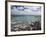 View of Waitemata Harbor from Skytower, Auckland, North Island, New Zealand-David Wall-Framed Photographic Print