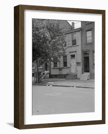 View of Walt Whitman's House-Philip Gendreau-Framed Photographic Print