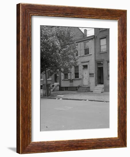 View of Walt Whitman's House-Philip Gendreau-Framed Photographic Print