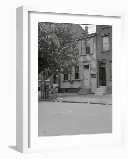 View of Walt Whitman's House-Philip Gendreau-Framed Photographic Print