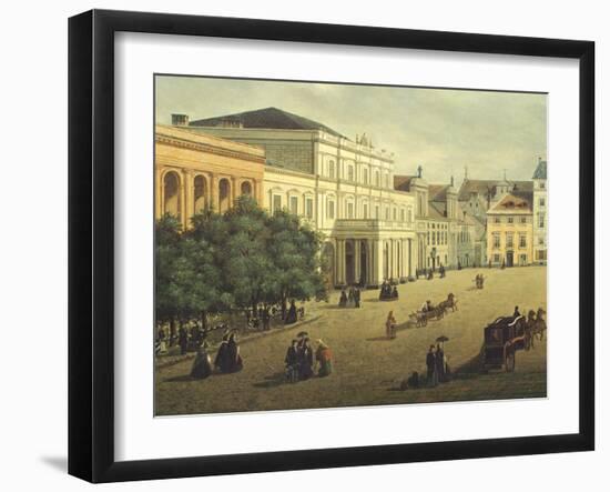 View of Warsaw-Justus Sustermans-Framed Giclee Print