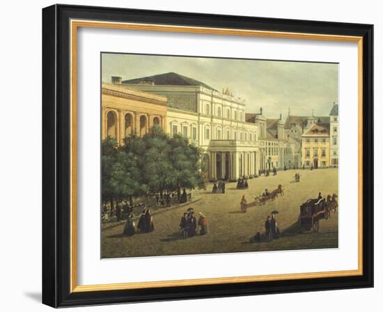 View of Warsaw-Justus Sustermans-Framed Giclee Print