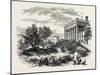 View of Washington's House, Mount Vernon, USA, 1870s-null-Mounted Giclee Print