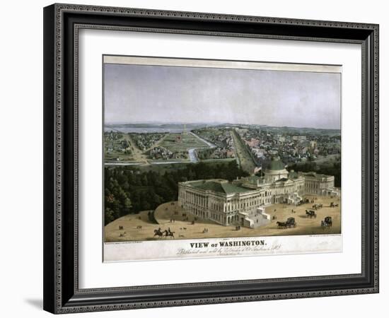 View of Washington-null-Framed Giclee Print