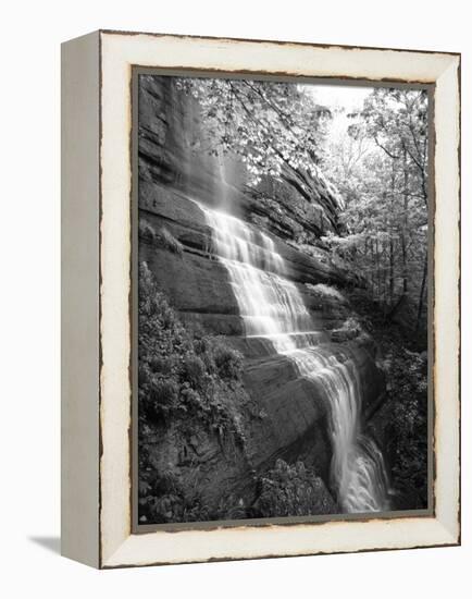 View of Waterfall, Jessamine County, Kentucky, USA-Adam Jones-Framed Premier Image Canvas