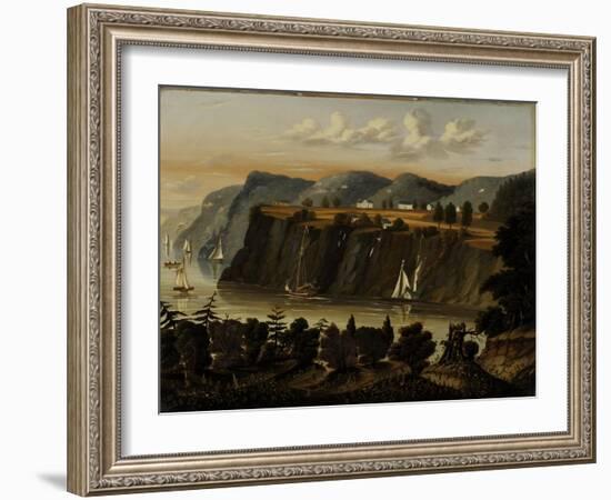 View of West Point, 1840-1860-Thomas Chambers-Framed Giclee Print