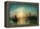 View of Westminster Bridge and the Houses of Parliament-James Francis Danby-Framed Premier Image Canvas